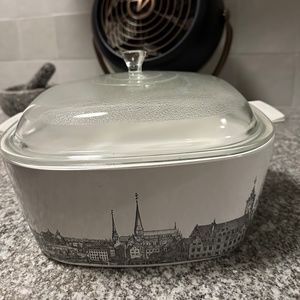 Rare Corning Ware 4 Qt. Renaissance P-84-B Casserole Dish 1970 With Lid